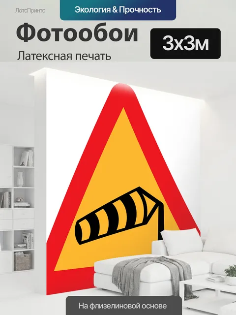 300 × 300 см · Латексная печать