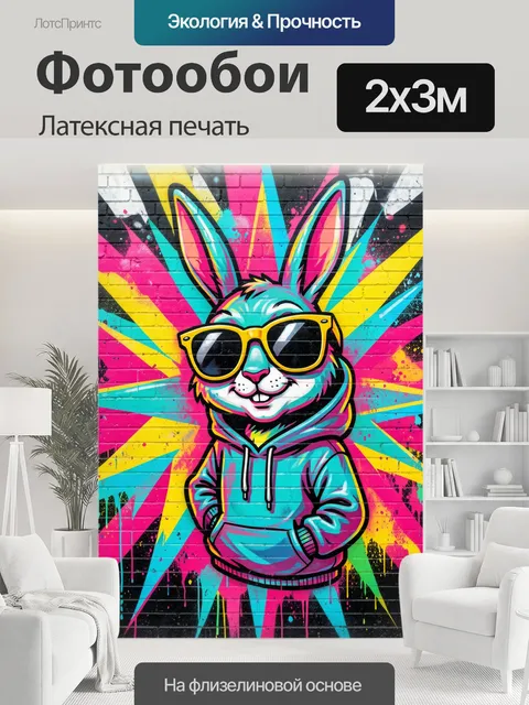 200 × 300 см · Латексная печать