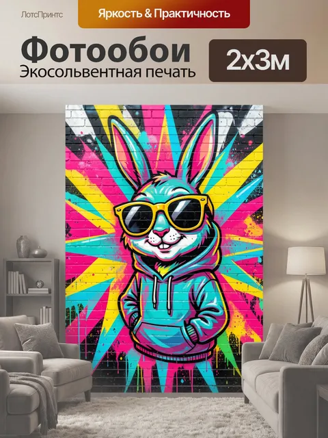 200 × 300 см · Экосольвентная печать