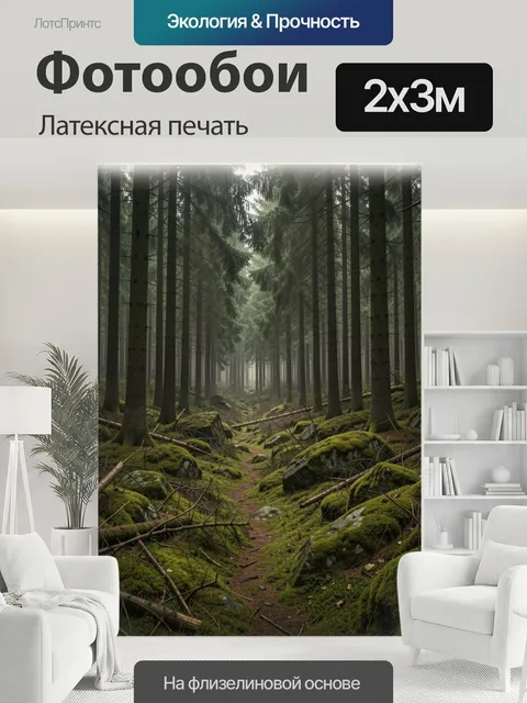 200 × 300 см · Латексная печать