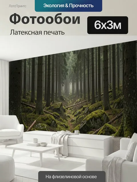 600 × 300 см · Латексная печать