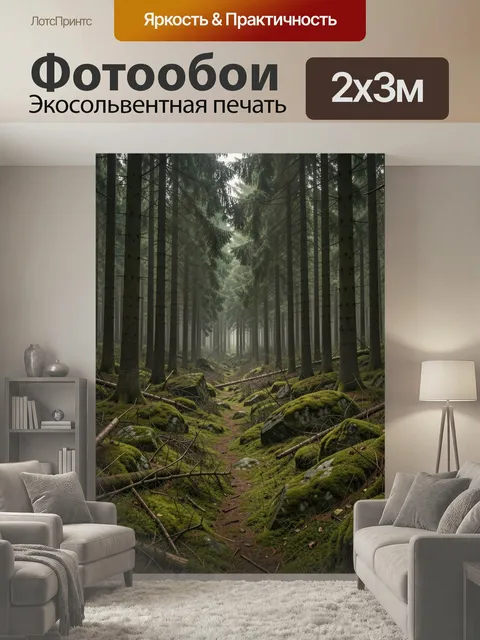 200 × 300 см · Экосольвентная печать