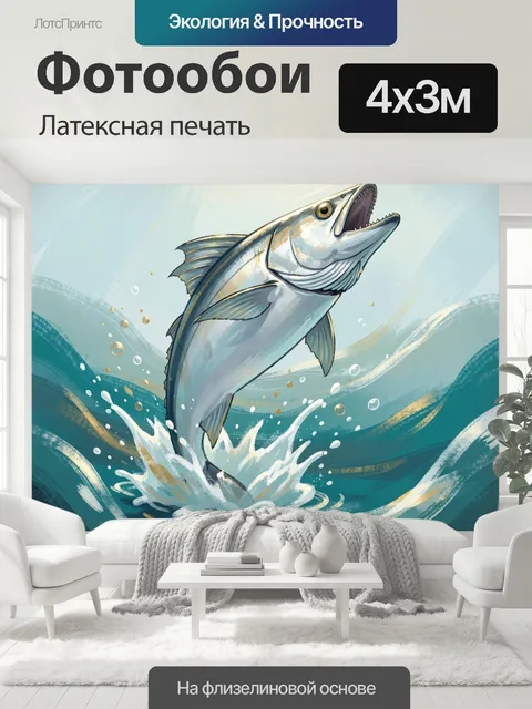 400 × 300 см · Латексная печать