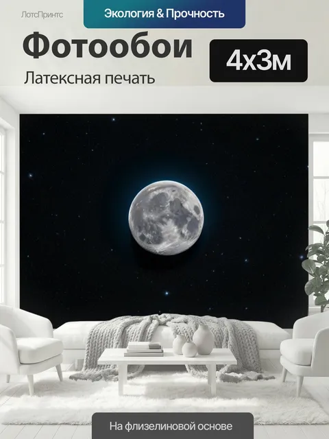 400 × 300 см · Латексная печать