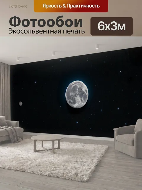 600 × 300 см · Экосольвентная печать