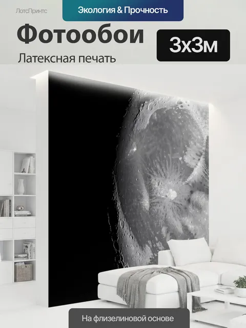 300 × 300 см · Латексная печать