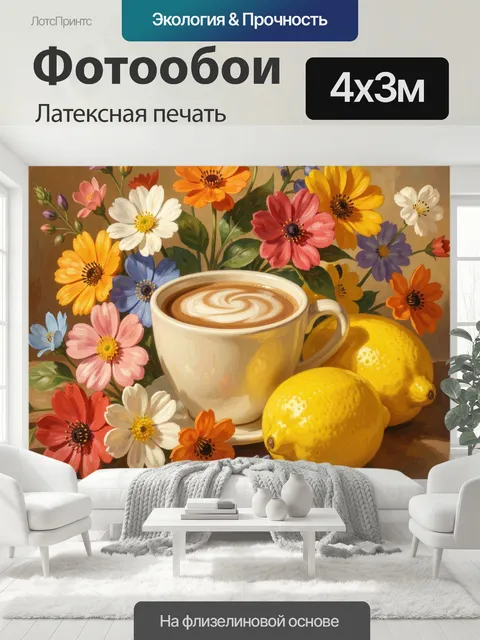 400 × 300 см · Латексная печать