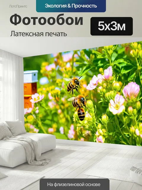 500 × 300 см · Латексная печать