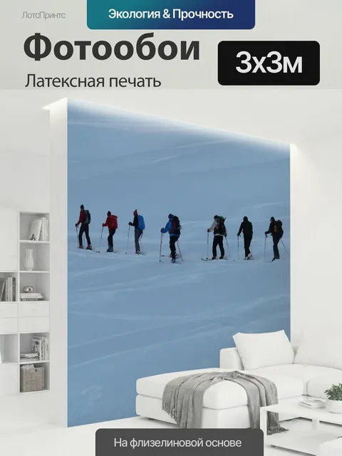 300 × 300 см · Латексная печать