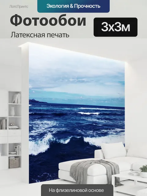 300 × 300 см · Латексная печать
