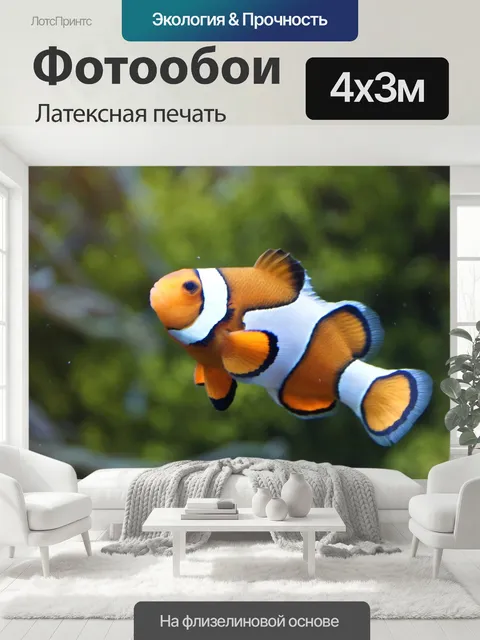 400 × 300 см · Латексная печать