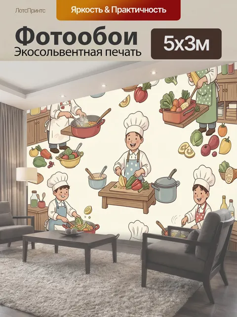 500 × 300 см · Экосольвентная печать