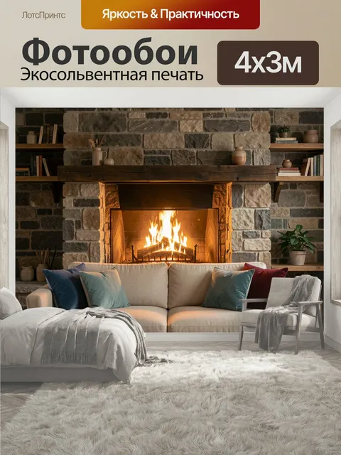 400 × 300 см · Экосольвентная печать