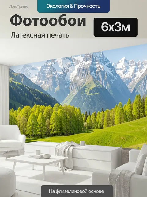 600 × 300 см · Латексная печать