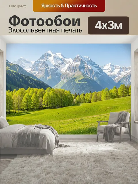 400 × 300 см · Экосольвентная печать