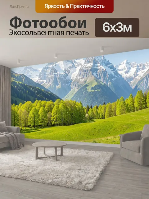 600 × 300 см · Экосольвентная печать