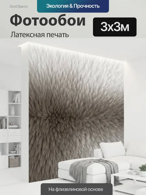 300 × 300 см · Латексная печать