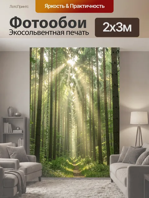 200 × 300 см · Экосольвентная печать