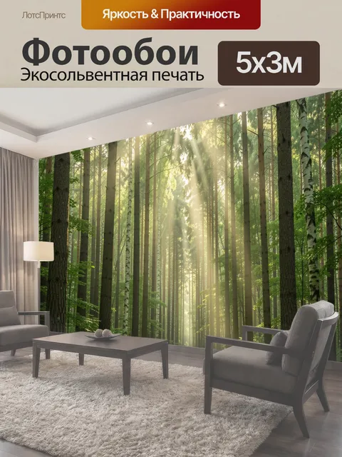 500 × 300 см · Экосольвентная печать