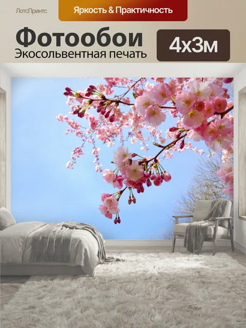 400 × 300 см · Экосольвентная печать