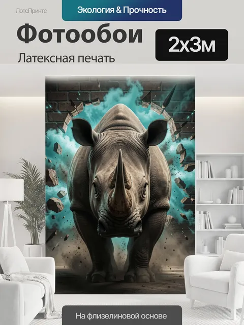 200 × 300 см · Латексная печать