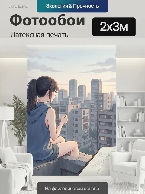 200 × 300 см · Латексная печать