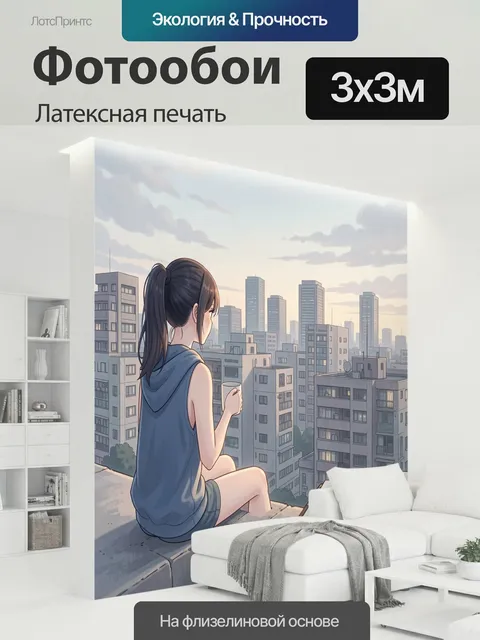 300 × 300 см · Латексная печать
