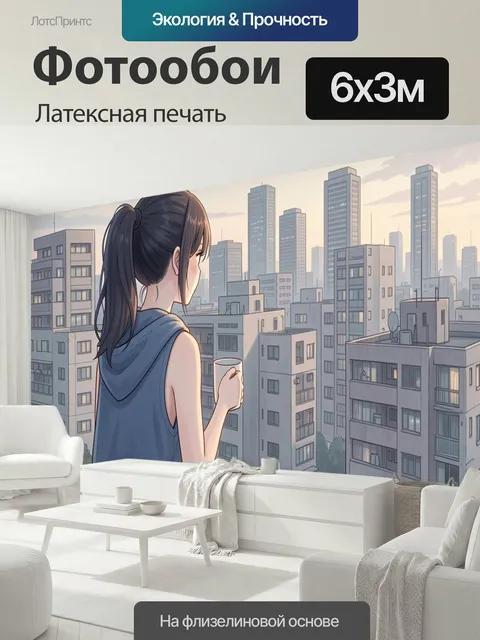 600 × 300 см · Латексная печать