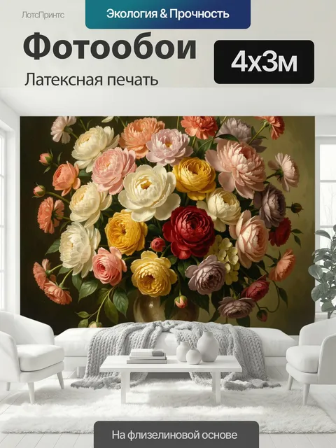 400 × 300 см · Латексная печать