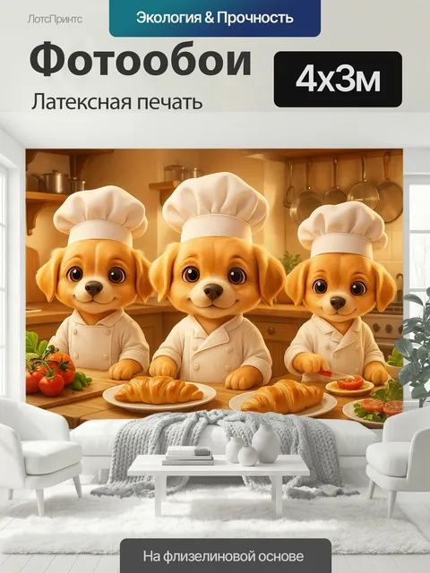 400 × 300 см · Латексная печать