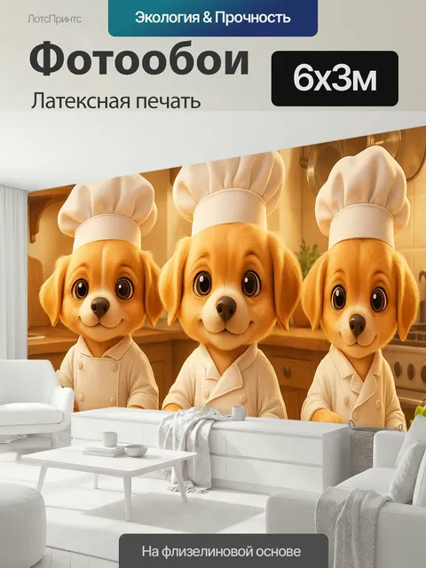600 × 300 см · Латексная печать