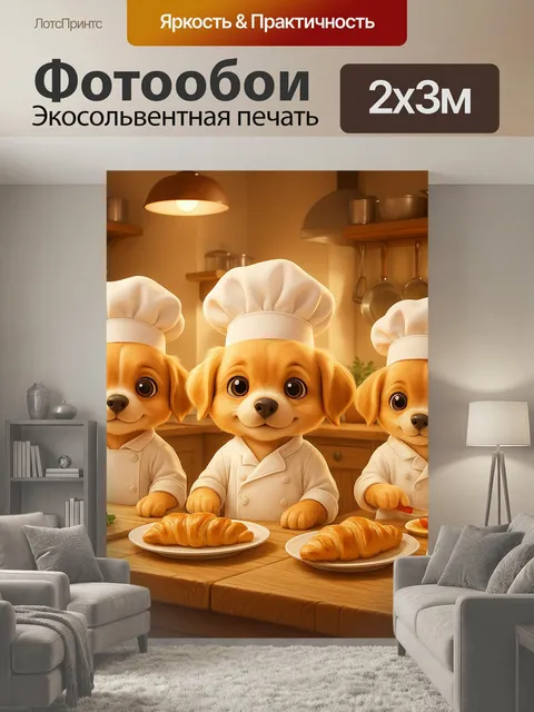 200 × 300 см · Экосольвентная печать