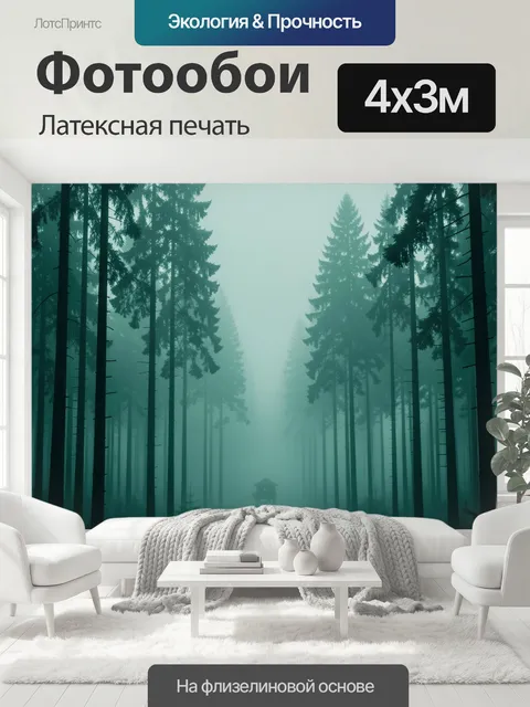 400 × 300 см · Латексная печать