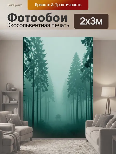 200 × 300 см · Экосольвентная печать