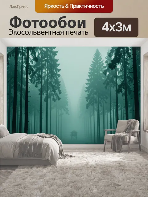 400 × 300 см · Экосольвентная печать