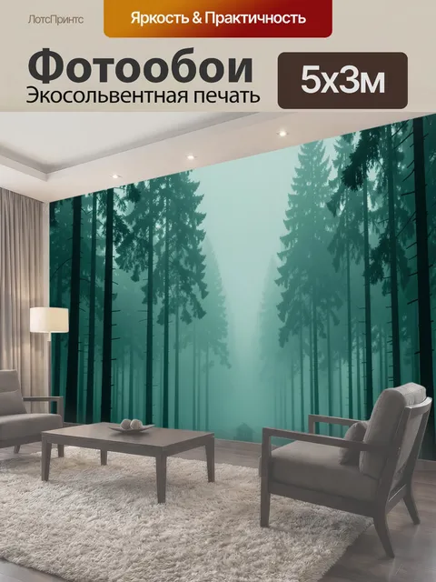 500 × 300 см · Экосольвентная печать