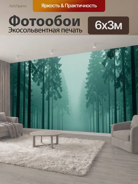 600 × 300 см · Экосольвентная печать