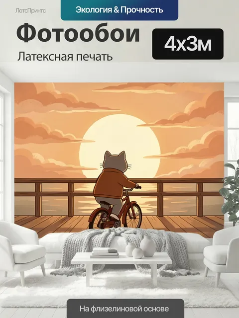 400 × 300 см · Латексная печать