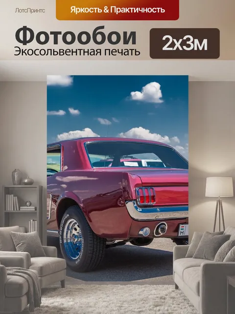 200 × 300 см · Экосольвентная печать