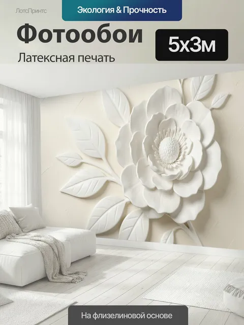 500 × 300 см · Латексная печать