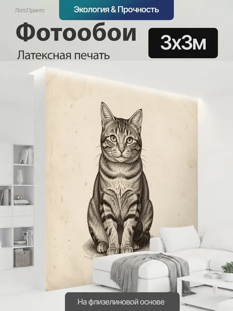 300 × 300 см · Латексная печать