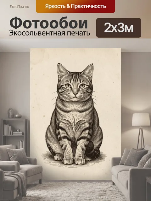200 × 300 см · Экосольвентная печать