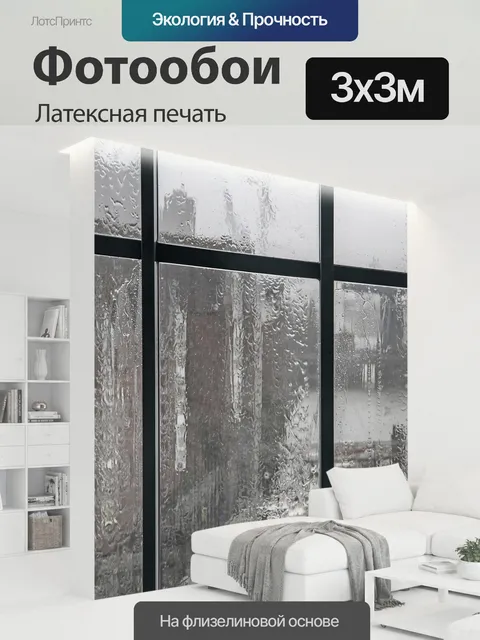 300 × 300 см · Латексная печать