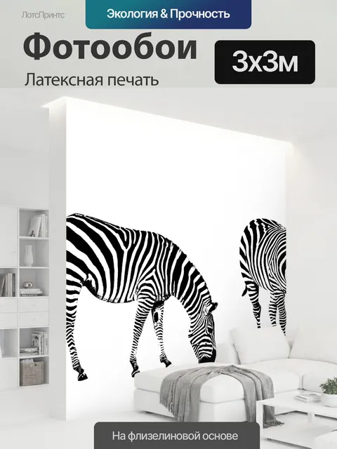 300 × 300 см · Латексная печать