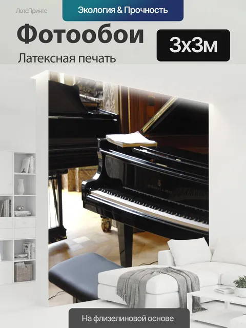 300 × 300 см · Латексная печать