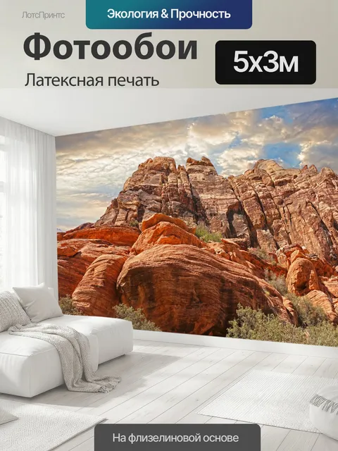 500 × 300 см · Латексная печать