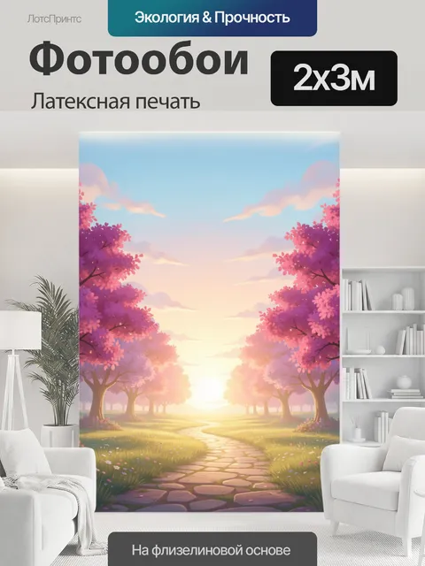 200 × 300 см · Латексная печать