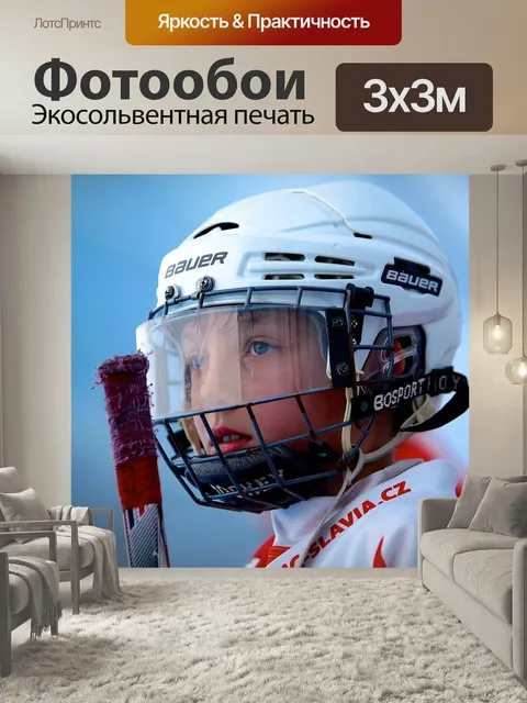 Фотообои Хоккей, inline хоккей, игрок