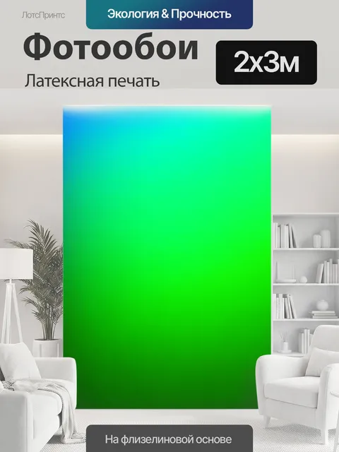 200 × 300 см · Латексная печать