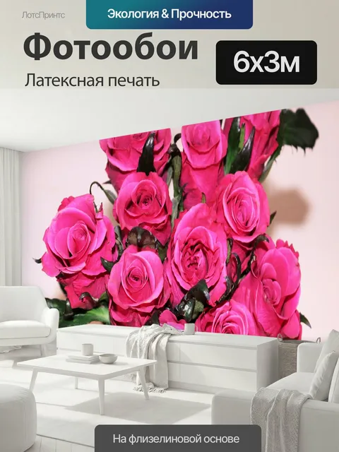 600 × 300 см · Латексная печать